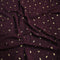 Foil Printed Georgette - Purple