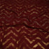 Foil printed Georgette-Maroon