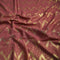 Foil printed Georgette- Copper