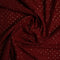 Foil printed Georgette - Maroon