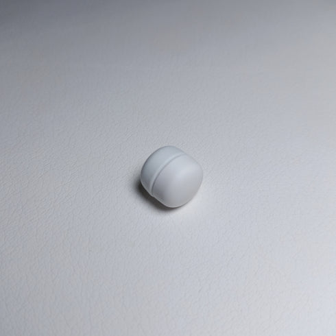 Circle Hijab Magnets - White