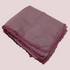 Organza Net Laced Dupatta - Burgundy