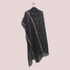 Chiffon Embroidery Dupatta - Black