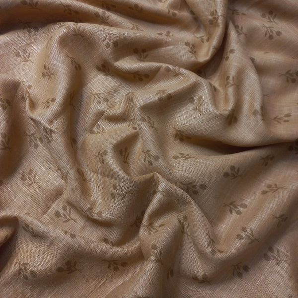 Turkish Printed - Coffee