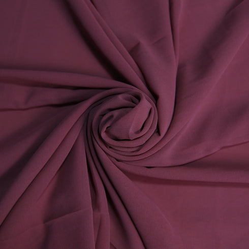 Plain Georgette - Dark Pink