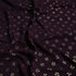 Foil Printed Georgette - Purple