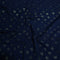 Foil Printed Georgette - Navy Blue
