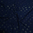 Foil Printed Georgette - Navy Blue