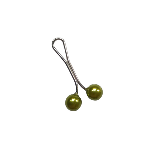 Pearl Hijab Pins - Bottle Green