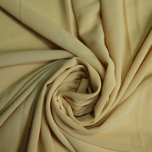 Plain Georgette - Lemon