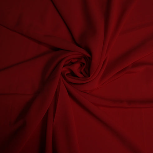 Plain Georgette - Misty Rose