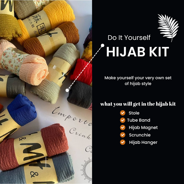 DIY Hijab Kit- Crimps