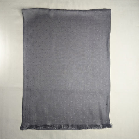 Viscose Self Jacquard - Grey