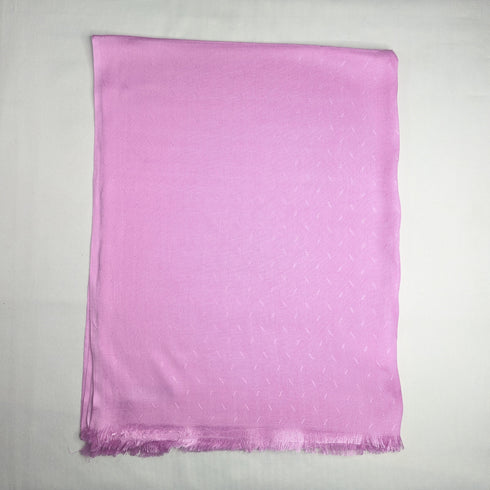 Viscose Self Jacquard - Baby Pink