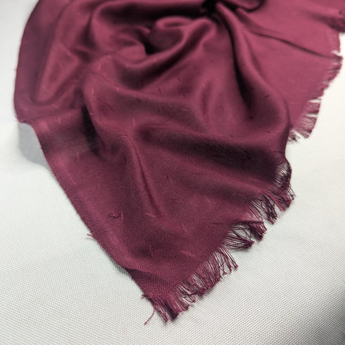 Viscose Self Jacquard - Maroon