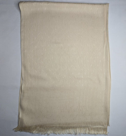 Viscose Self Jacquard - Cream
