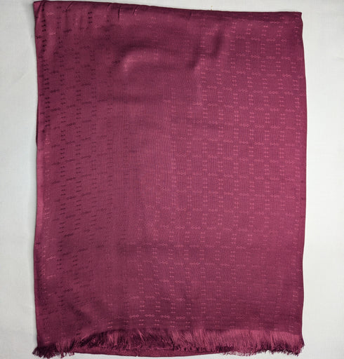 Viscose Self Jacquard - Maroon