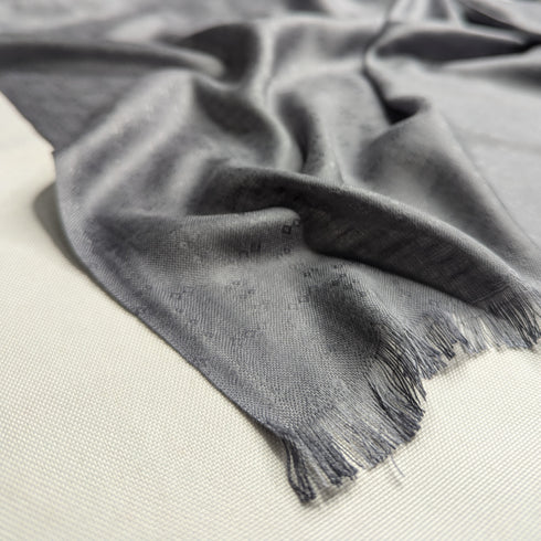 Viscose Self Jacquard - Grey