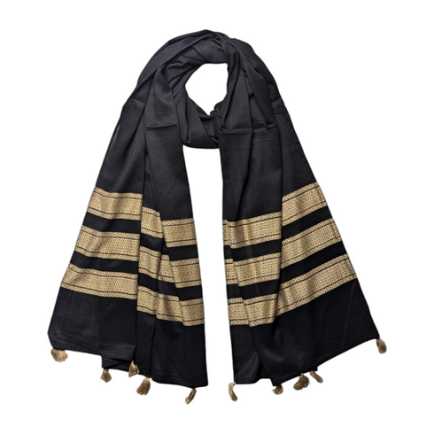 Viscose Border Stole