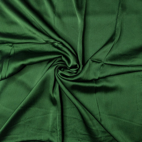 Metallic Silk - Bottle Green