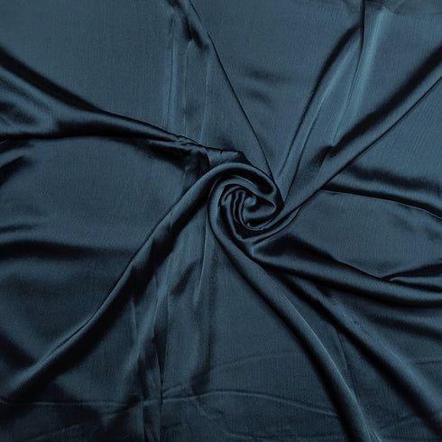 Metallic Silk - Peacock Blue