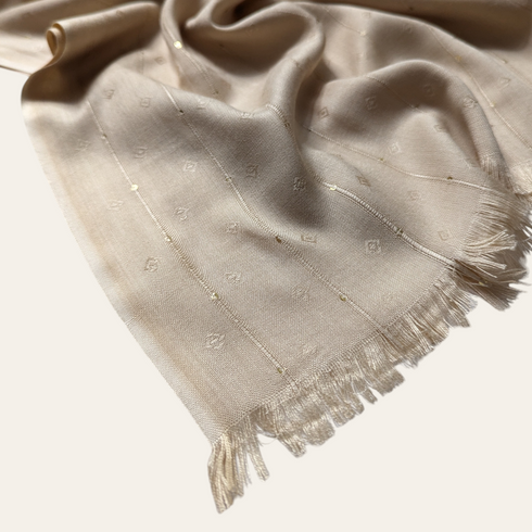 Viscose Self Sparkles - Light Skin