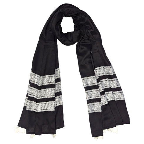 Viscose Border Stole