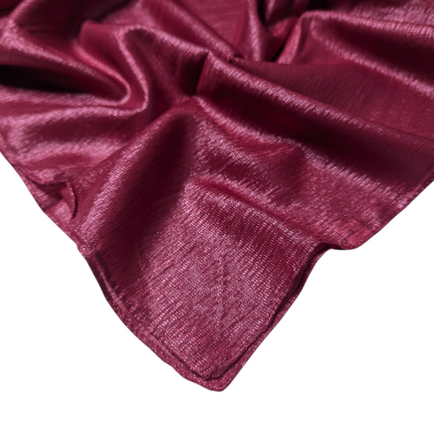 Glossy Silk - Maroon