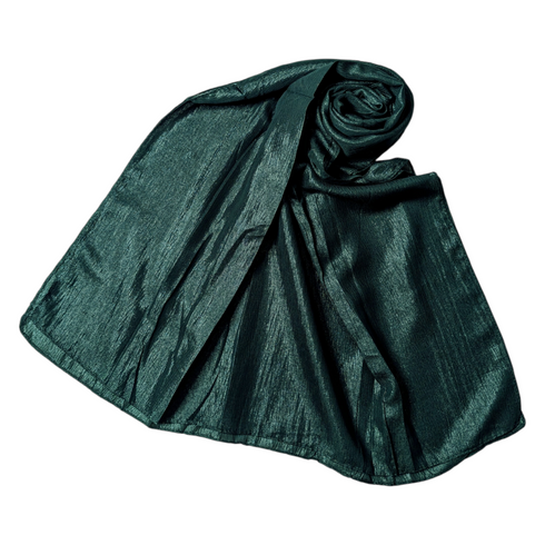 Glossy Silk - Bottle Green