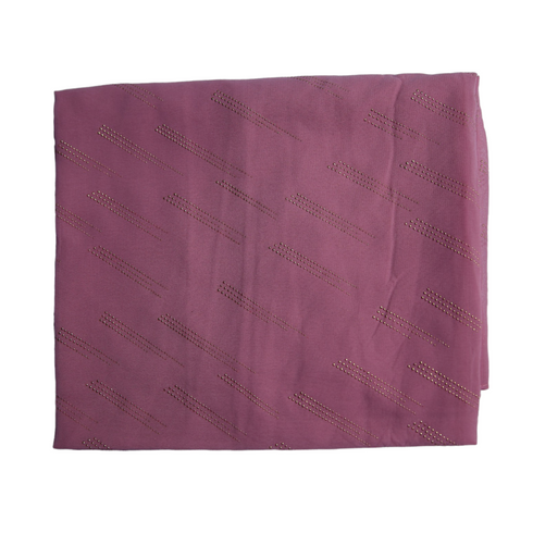 Foil printed Georgette - Baby Pink