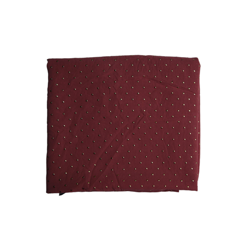 Foil printed Georgette - Copper