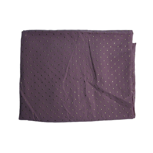 Foil printed Georgette - Lavender