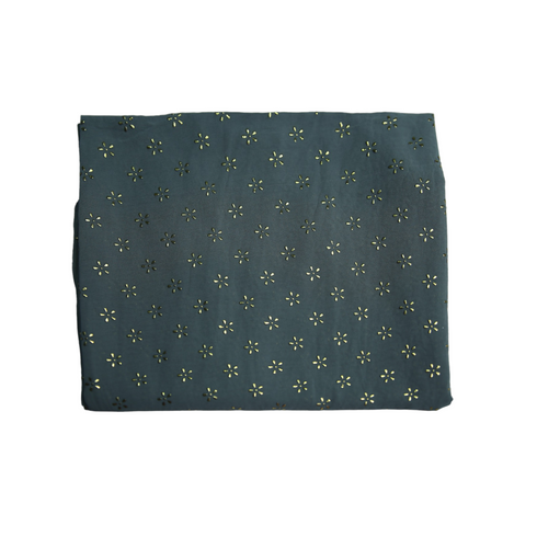 Foil Printed Georgette - Grey