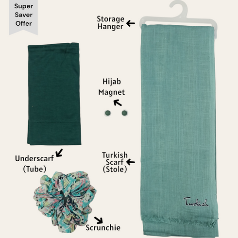 DIY Hijab Kit- Lawn Turkish