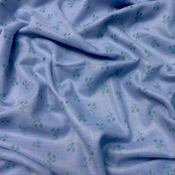 Turkish Printed - Light Blue