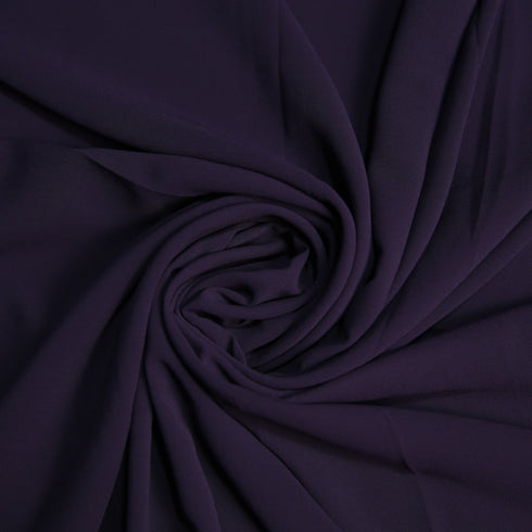 Plain Georgette - Violet