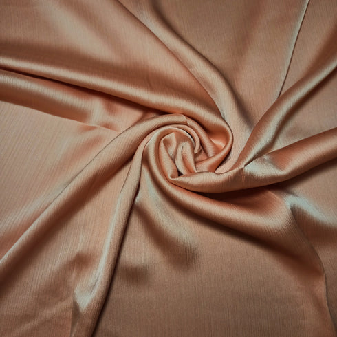 Metallic Silk - Peach