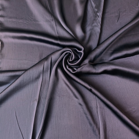 Metallic Silk - Charcoal