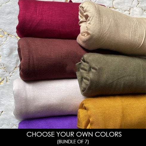 Plain Jersey Bundle of 7