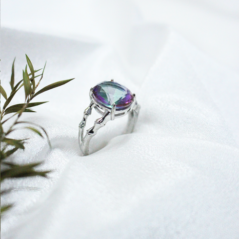 Buy Silver Cover Stone Rings Online in Pakistan