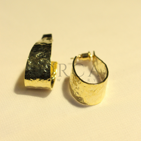 THE MESS GOLD PLATED EARRINGS