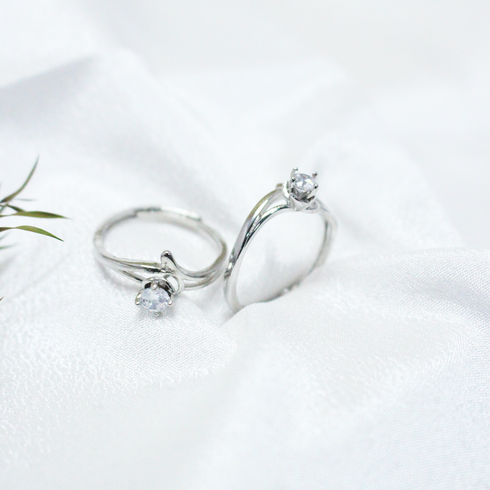 Buy Engraved Stone Silver Rings Online in Pakistan