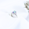 Buy Grey Silver Coated Stone Rings Online in Pakistan