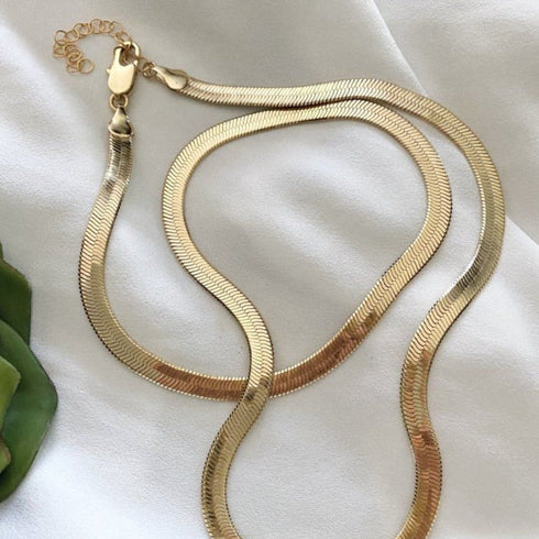 Snake Yard Neckline (Original Gold plated Stainless Steel )