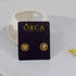 Buy Dark Dream Gold Button Stud Earrings Online in Pakistan